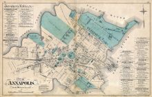 Annapolis City, Baltimore and Anne Arundel County 1878